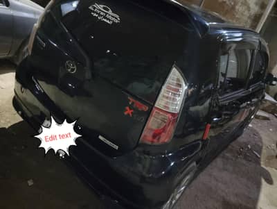 Toyota Passo Blacky full option model 2009 # O333-3O23325