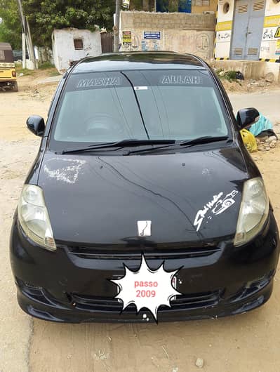 Toyota Passo Blacky full option model 2009 # O333-3O23325