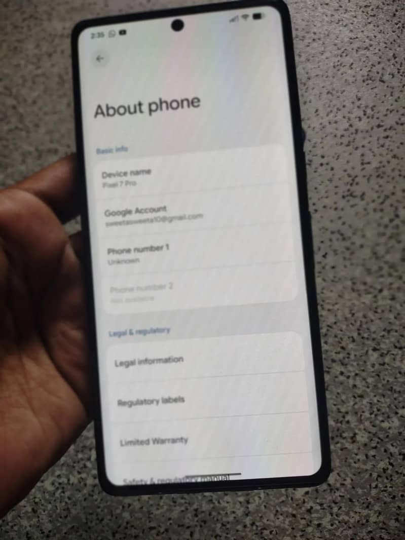 Google Pixel 7 Pro 1