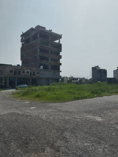 Corner Commercial Plot For Sale Jinnah Garden Islamabad