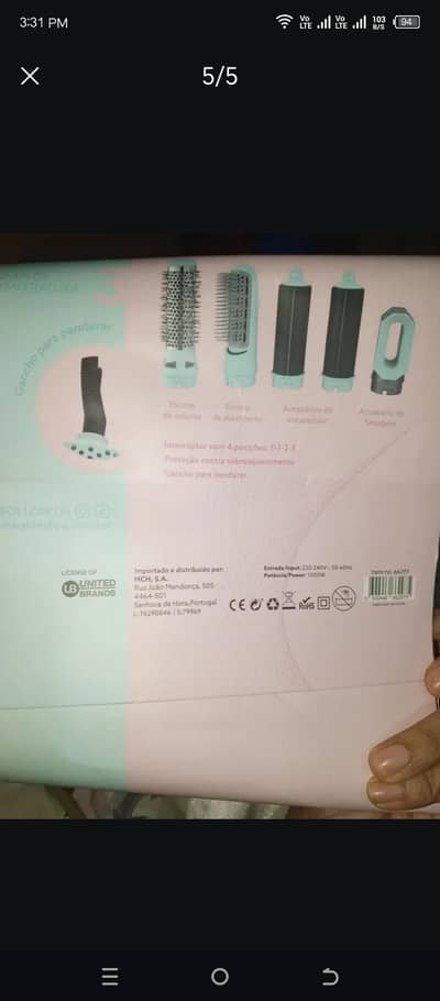 hair straightener curler dryer