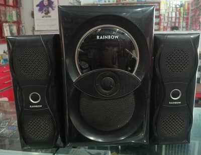 Rainbow Model 9000 Powerfull bass 8 inch subwoofer