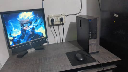 Dell OptiPlex 3020 Desktop PC + Monitor | i3, 4GB RAM, 128GB SSD | Fu