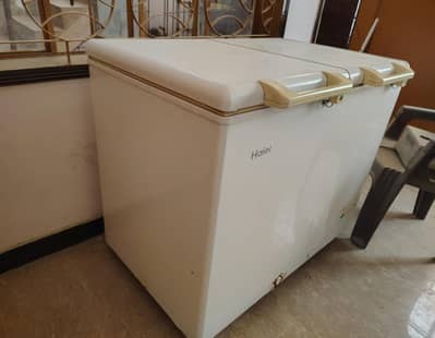 Haier 2 door deep freezer
