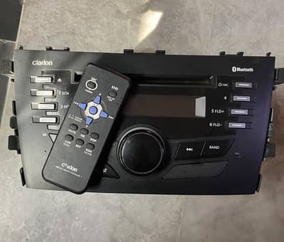 Suzuki Cultus Genuine Clarion Audio BT player with Remote+Ac frame