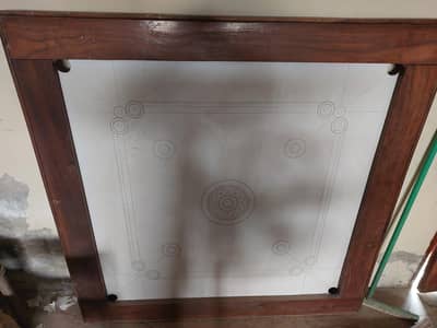 large carrom board 50×57inch with iron stand