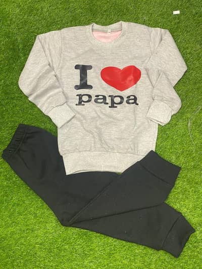 I love papa shirt  for kids new trendyy elegant