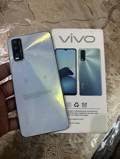 Vivo y20s  complete box 8 gb 256b PTA APPROVED
