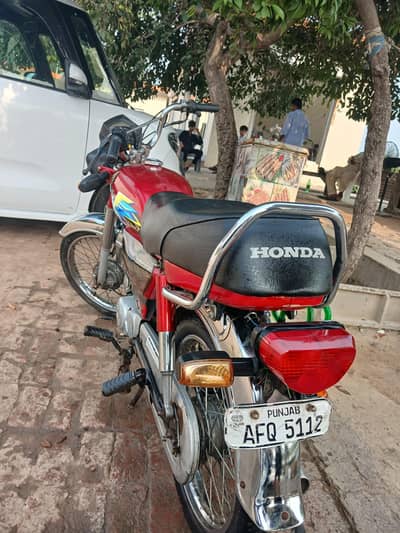 Honda cd70 red colour