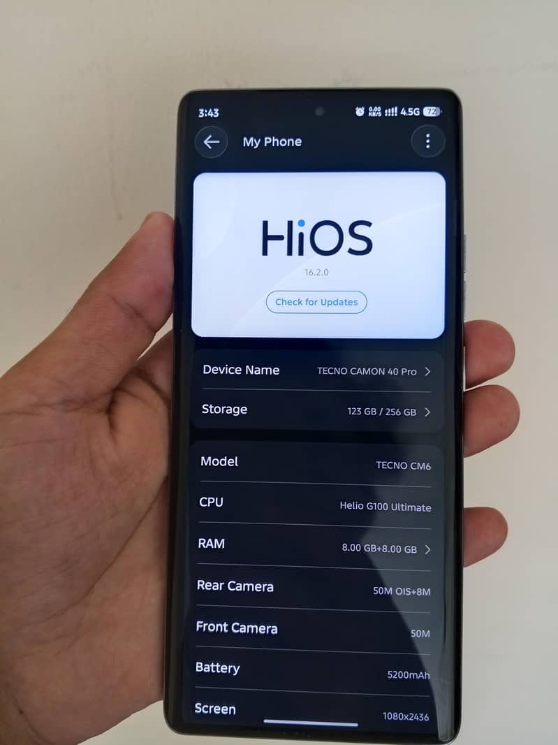 Techno camon 40 pro 11