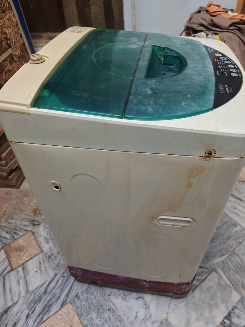 Haier Fully automatic washing Machine 4