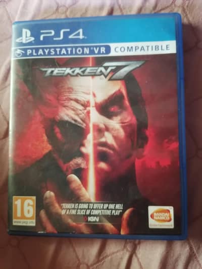 tekken 7 for sale brand new just 1 week use