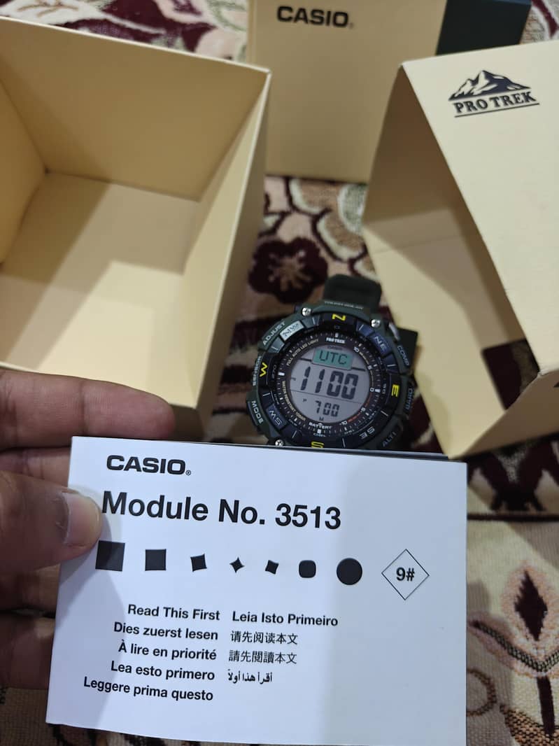 Casio Pro Trek 3513 module 5