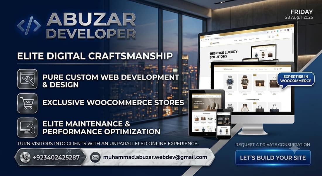 Custom Website Design and Development, E-commerce store build 0