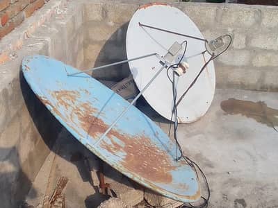 2 dish and LNB for sale