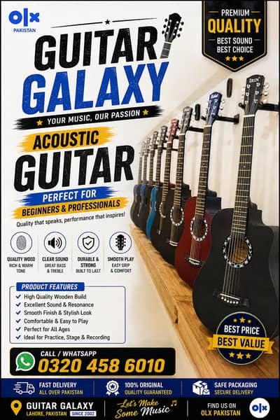 Guitar | New Guitars |Acoustic guitar| COD |Professional guitar