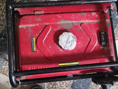 RED colour loncin generator