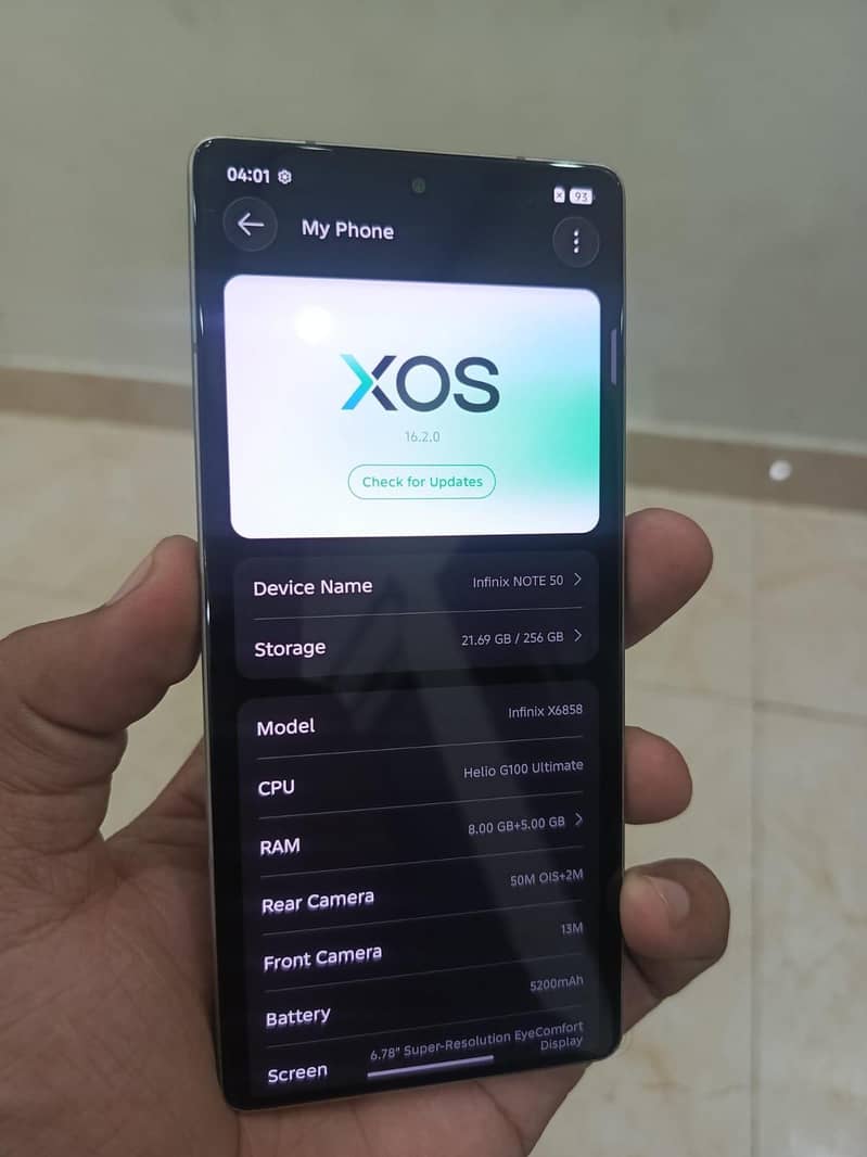 Infinix Note 50 7