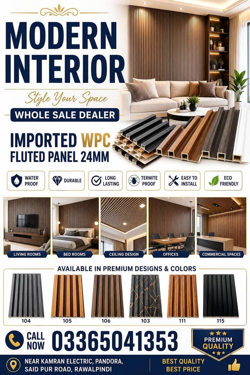 Fluted panel/wpvc Panel/pvc panel 0