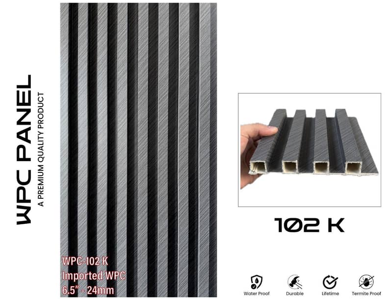 Fluted panel/wpvc Panel/pvc panel 4
