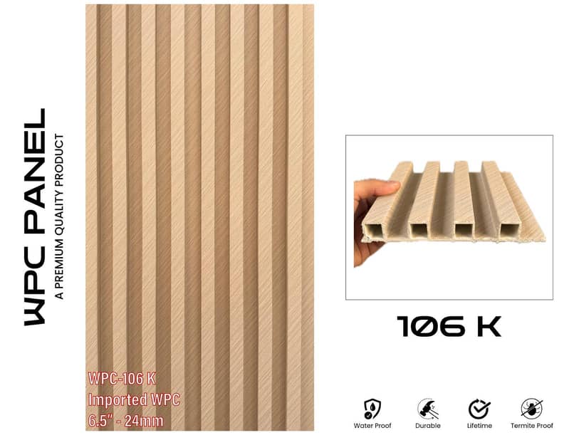 Fluted panel/wpvc Panel/pvc panel 6
