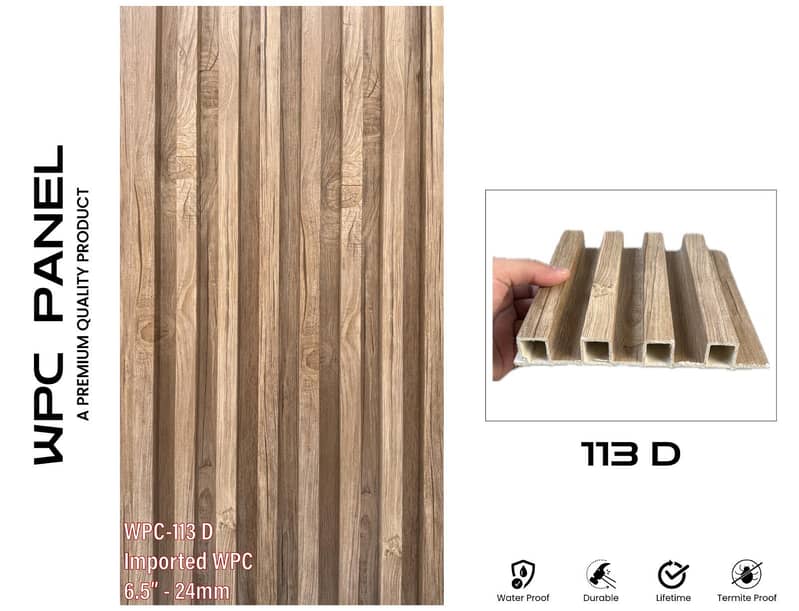 Fluted panel/wpvc Panel/pvc panel 8