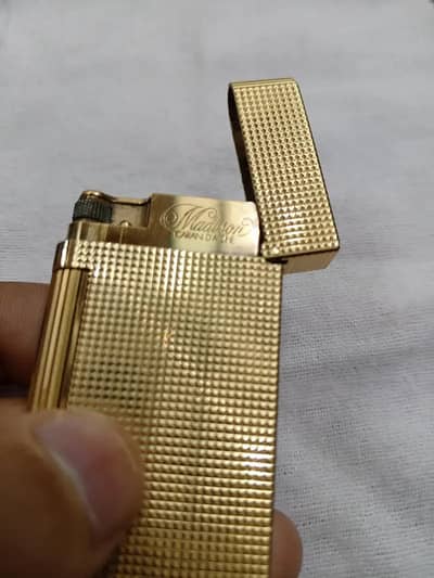 Caran d'Ache Gold-Plated Swiss Made Lighter – Vintage Collector Item