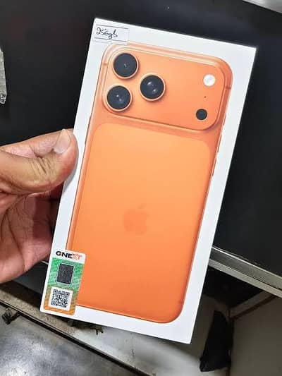 Apple iPhone 17 Pro Max 256gb box packed pta approved