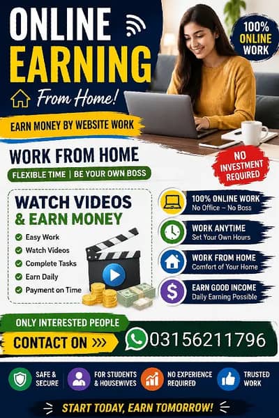 Earn Money Online From Home – Start Today!