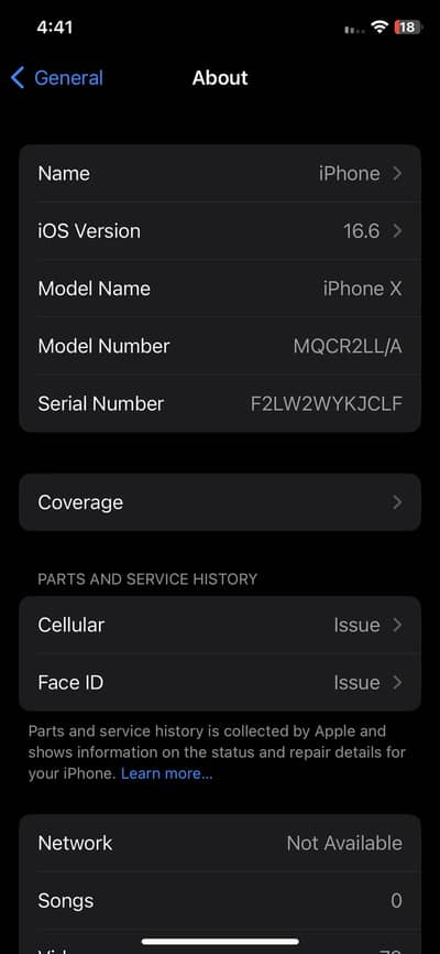 Apple iPhone X