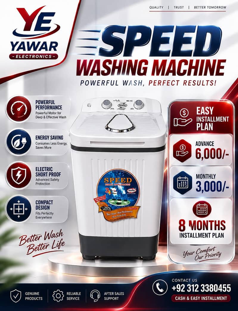 Speed Washing machine 1