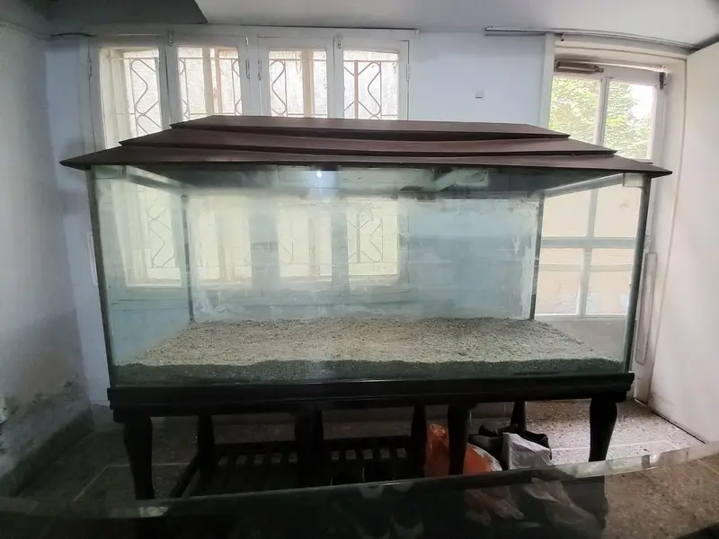 5 Ft Large Aquarium with Custom Wooden Stand & Hood – 5×1.5×2 Ft — photo 2