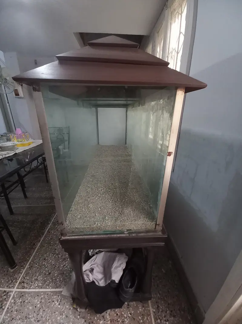 5 Ft Large Aquarium with Custom Wooden Stand & Hood – 5×1.5×2 Ft — photo 3