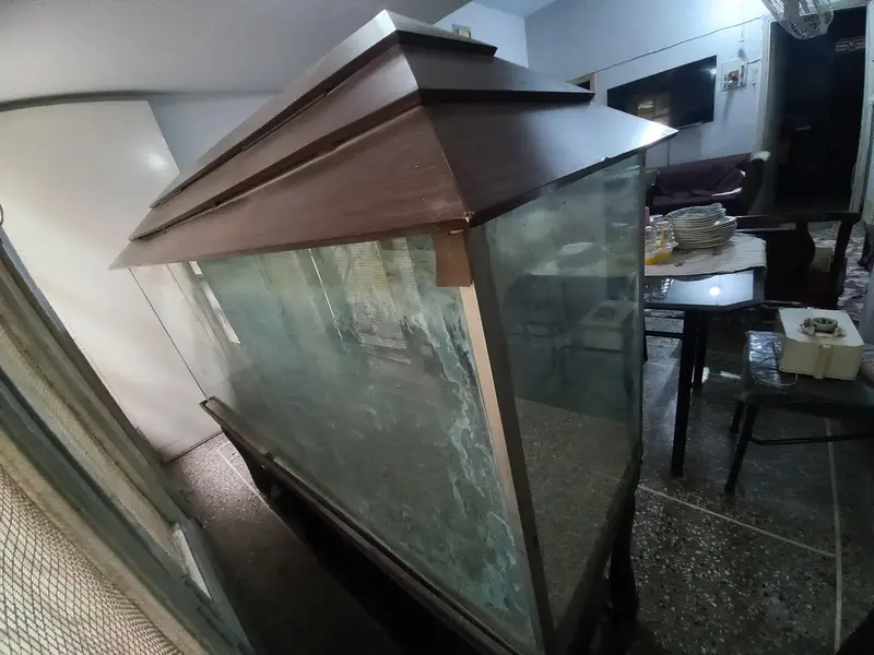 5 Ft Large Aquarium with Custom Wooden Stand & Hood – 5×1.5×2 Ft — photo 5