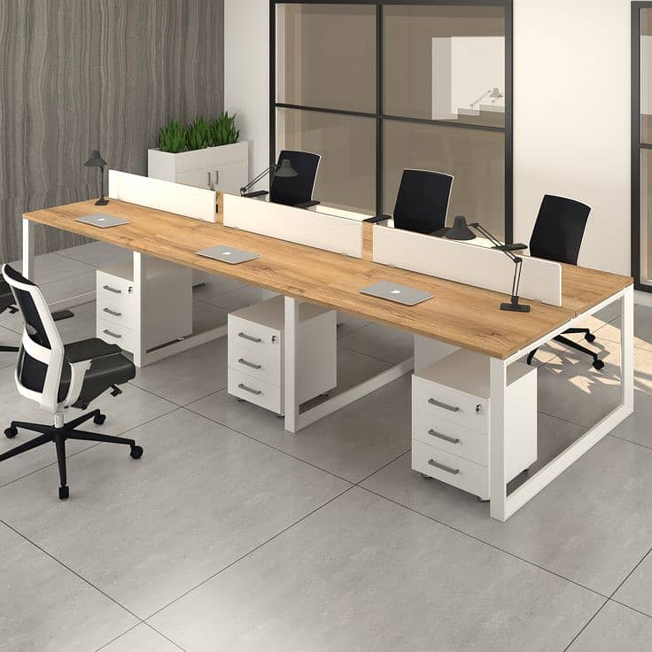 Office table/Office cluster/workstation/tables/table chair/Table 16