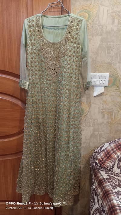 New Maxi with shifoon Dupatta for sale
