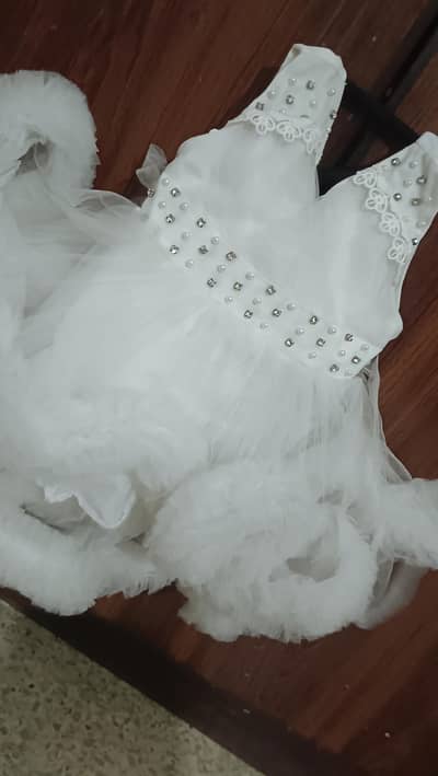 white frock