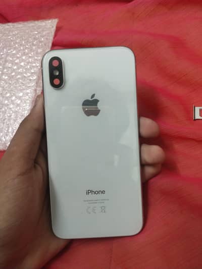 Iphone x Body White colour 8/10