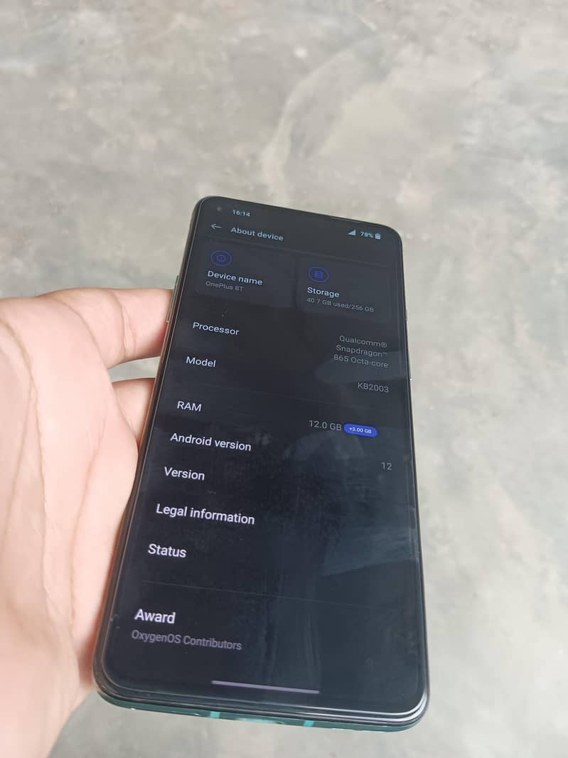 oneplus 8t 7
