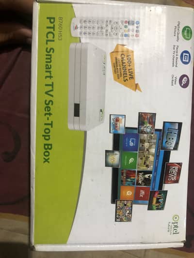 Ptcl smart Tv set top box