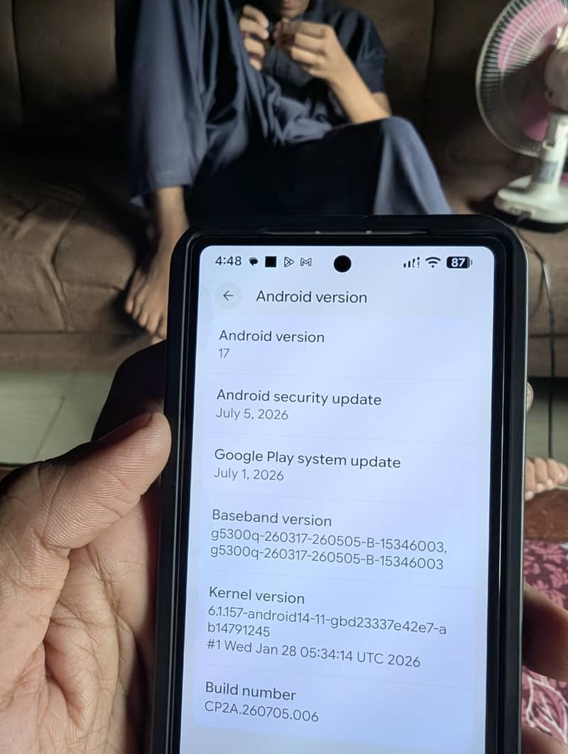 Google Pixel 7a 10