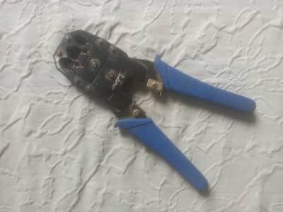 Network Crimping Tool & Cable Tester (RJ45/RJ11