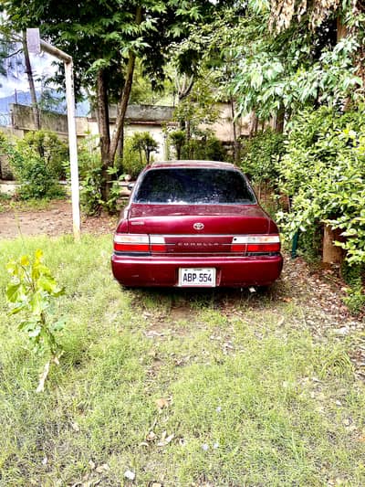 Xe corolla 1998 model