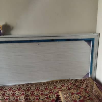 king size wooden bed with mattress for sale urgent