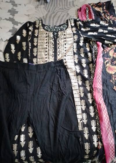 Sana safinaz 3 piece ready-made suit for womens
