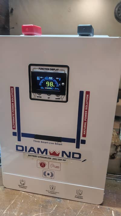Lithium Ion 24 v / 190AH