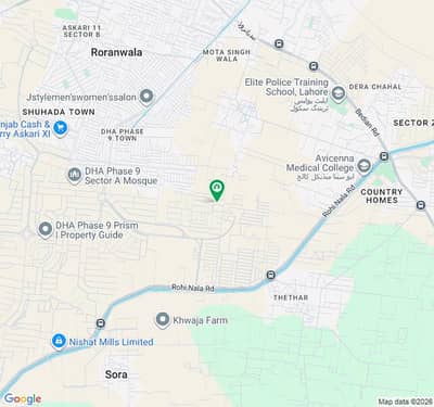 1 Kanal Residential Plot for Sale in DHA Phase 9 Prism R Block