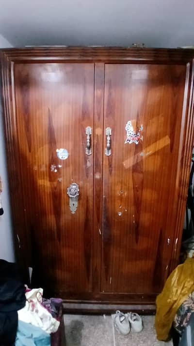 2 door heavy steel almarih