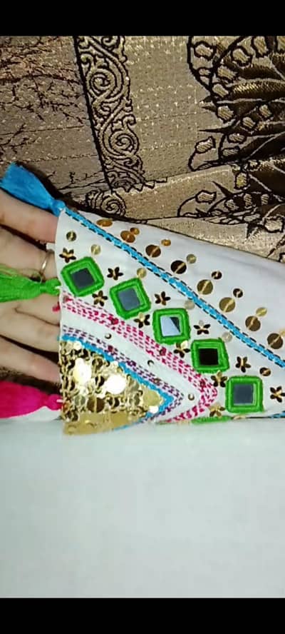 hand made full embroidery