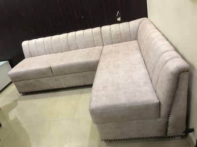 L shaped Sofa Branded